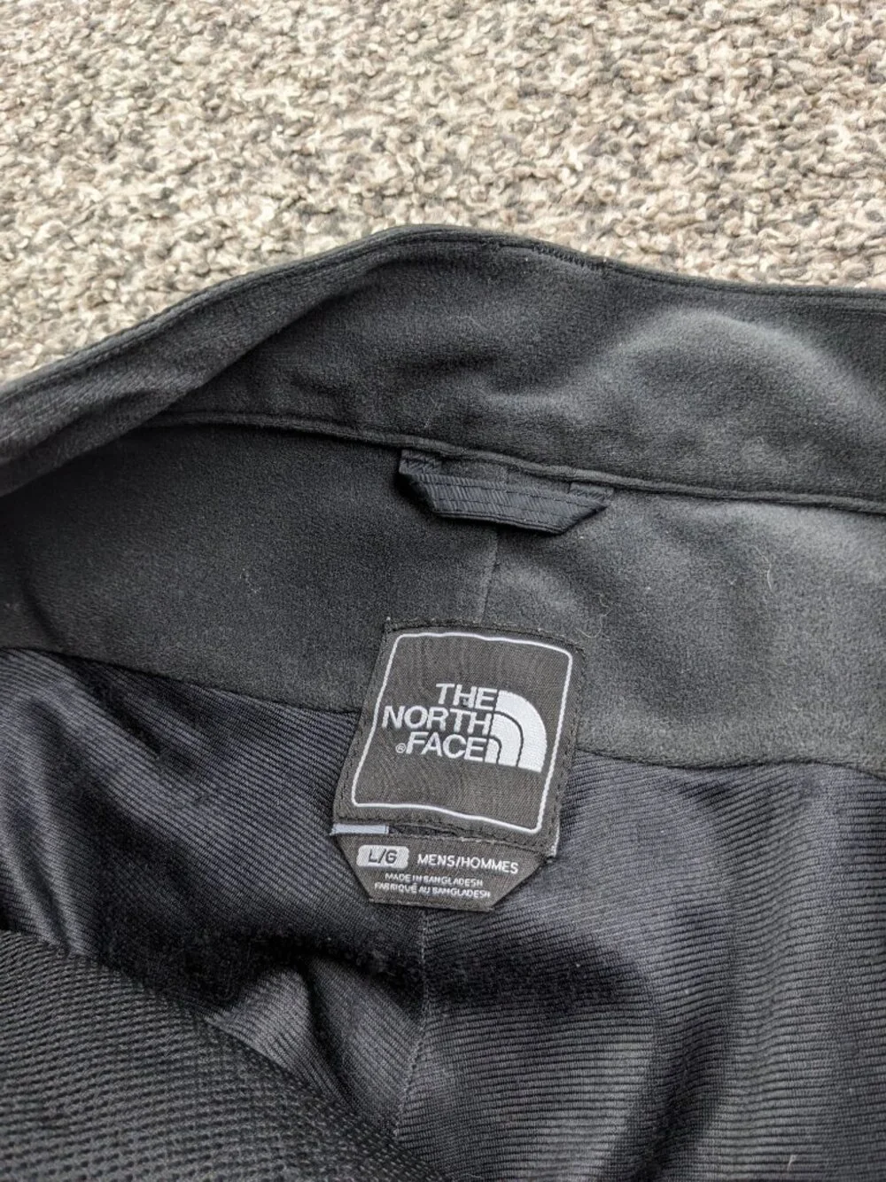 2008 The North Face Hyvent Ski Snowboarding Snow Pants Mens Large Black Cargo